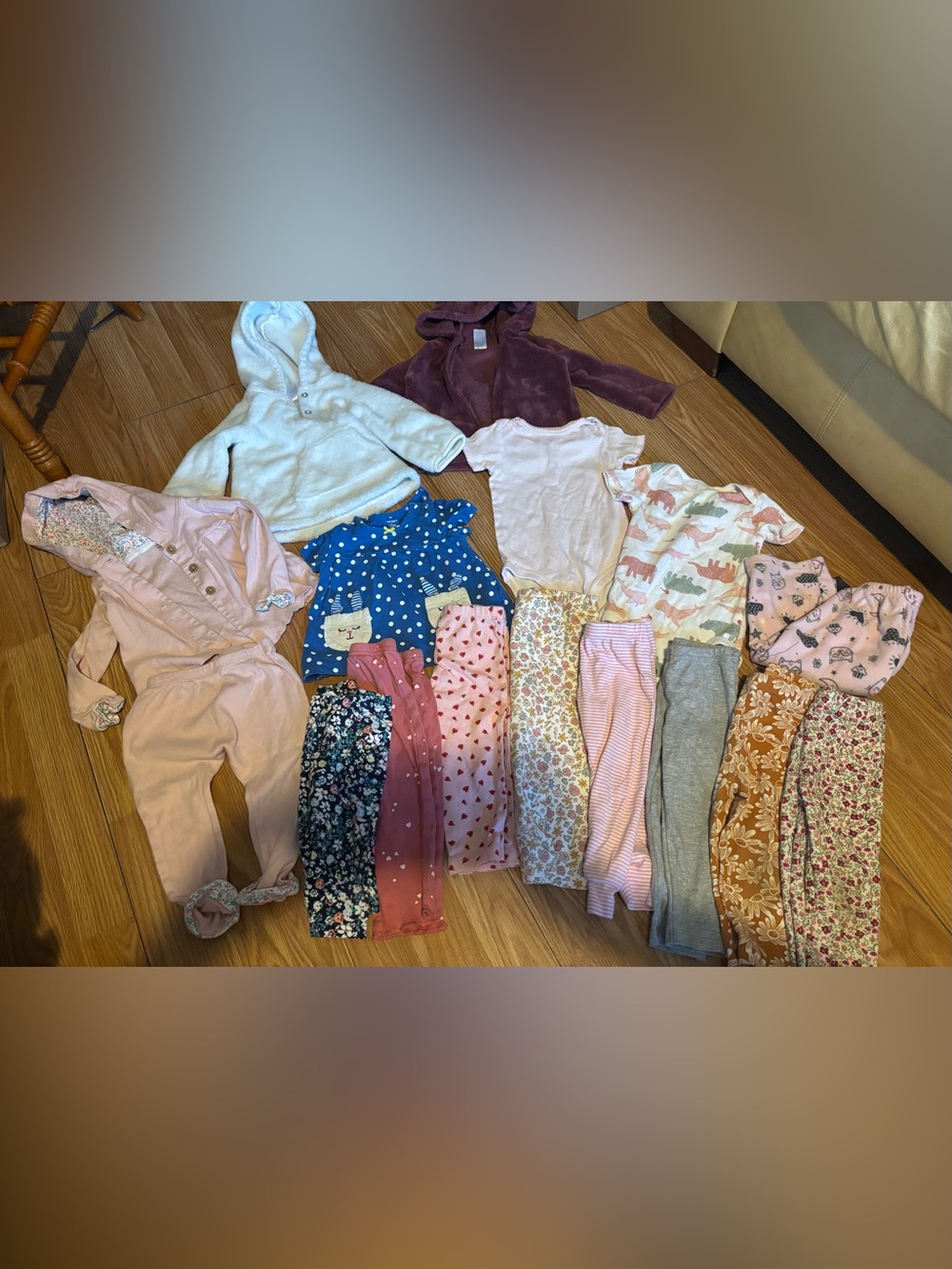 Carters and sweet child of mine baby girl clothing lot
